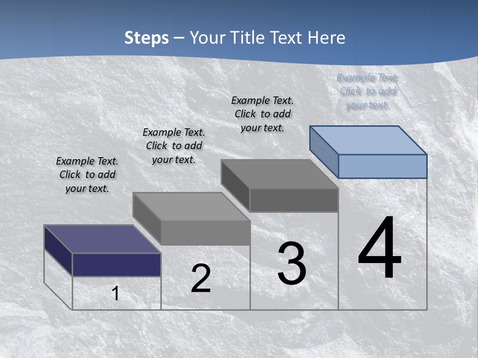 Rock Mesozoic Fractal PowerPoint Template