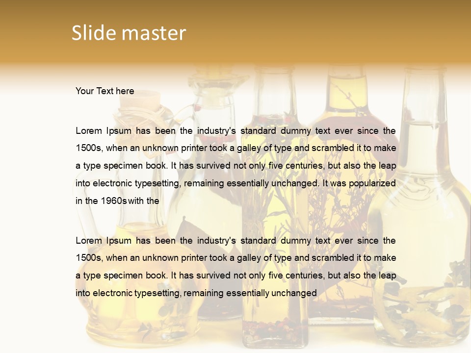 Peppercorn Diet Spice PowerPoint Template