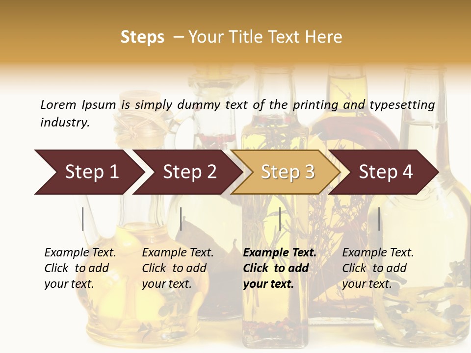 Peppercorn Diet Spice PowerPoint Template