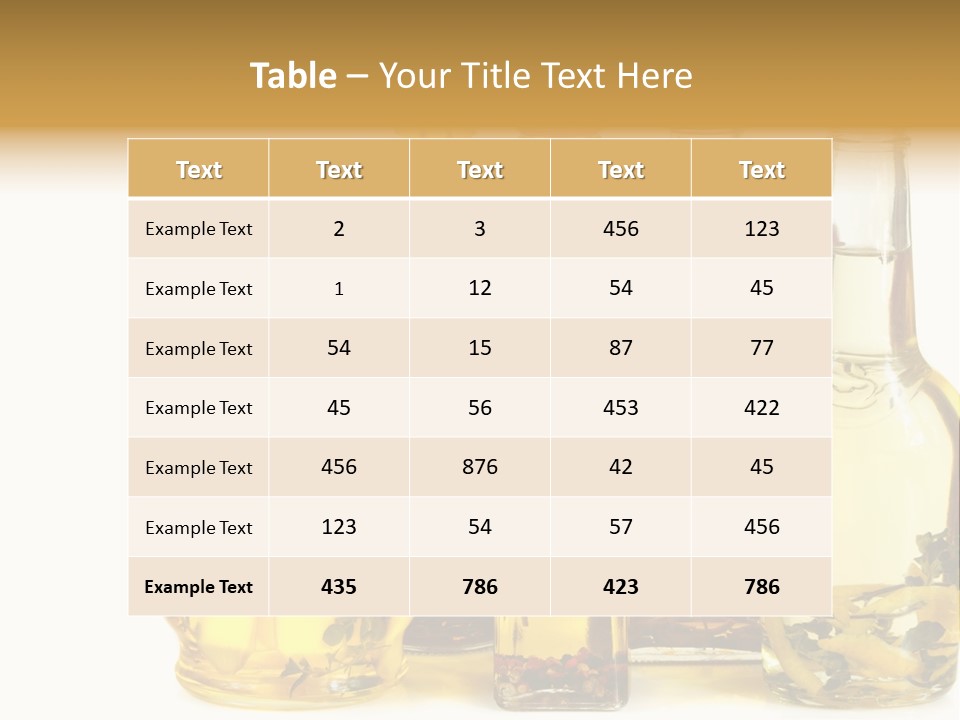 Peppercorn Diet Spice PowerPoint Template