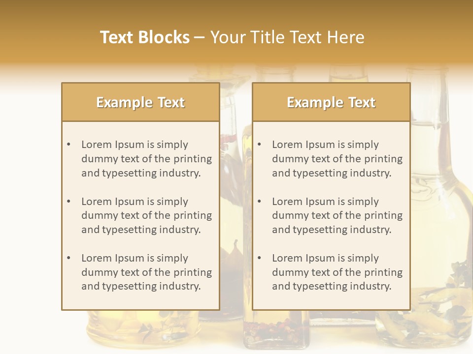 Peppercorn Diet Spice PowerPoint Template