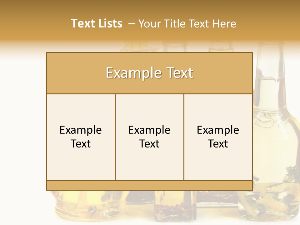 Peppercorn Diet Spice PowerPoint Template