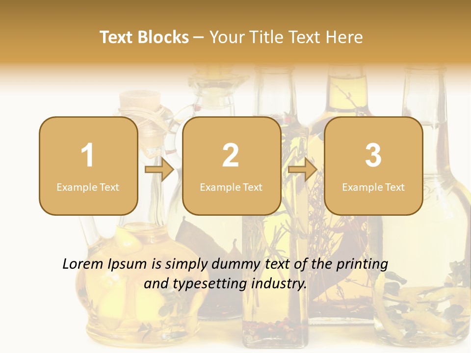 Peppercorn Diet Spice PowerPoint Template