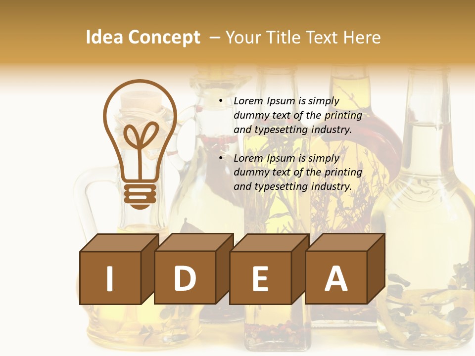 Peppercorn Diet Spice PowerPoint Template