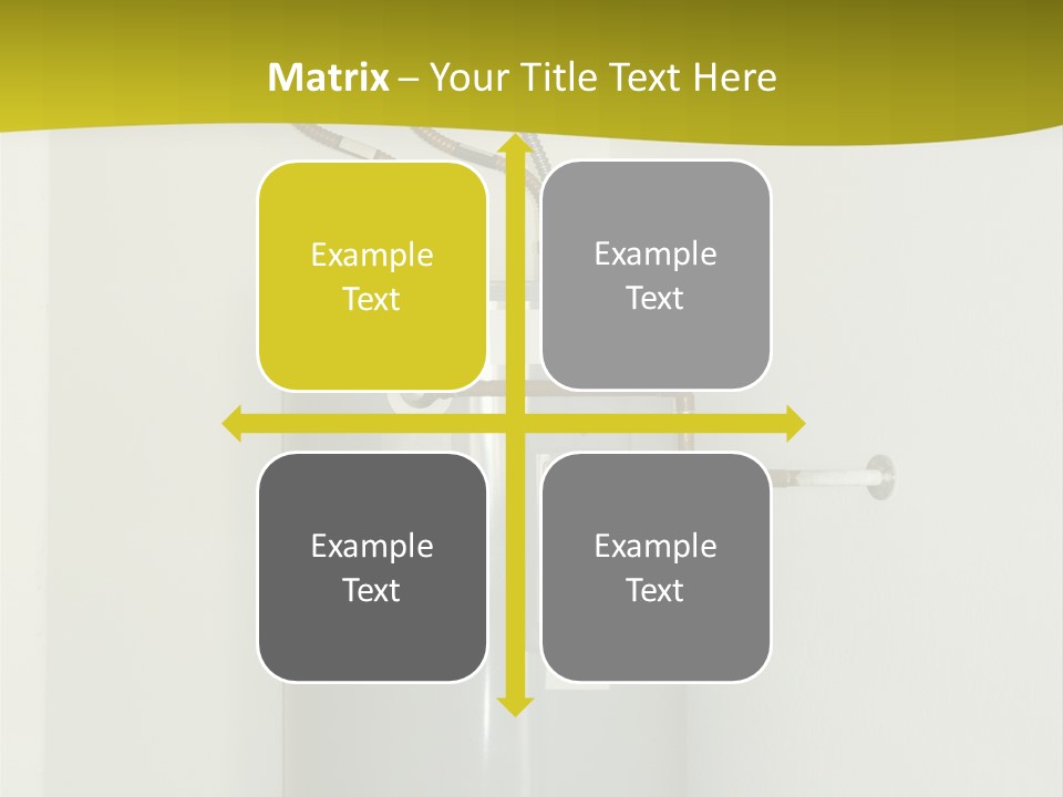 Steel Heating Energy PowerPoint Template