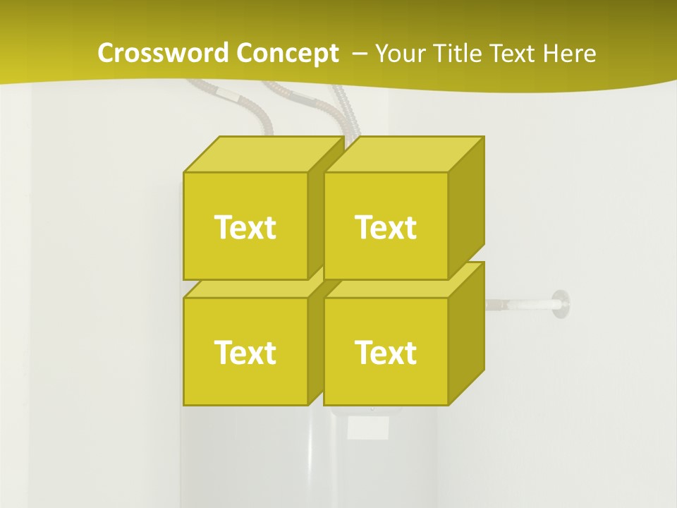 Steel Heating Energy PowerPoint Template