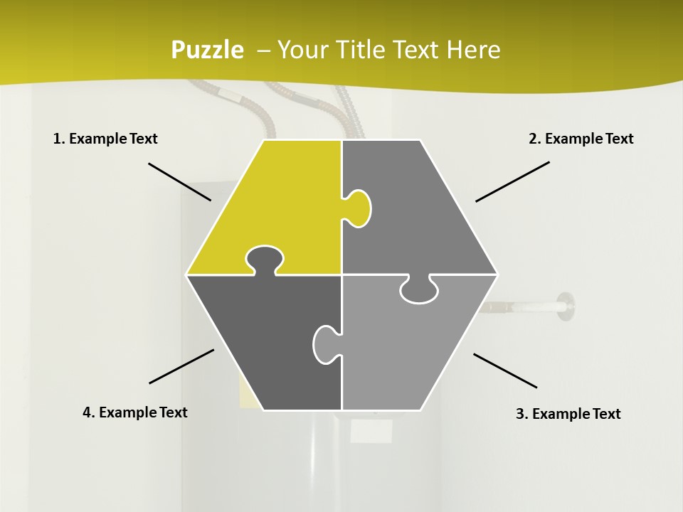 Steel Heating Energy PowerPoint Template