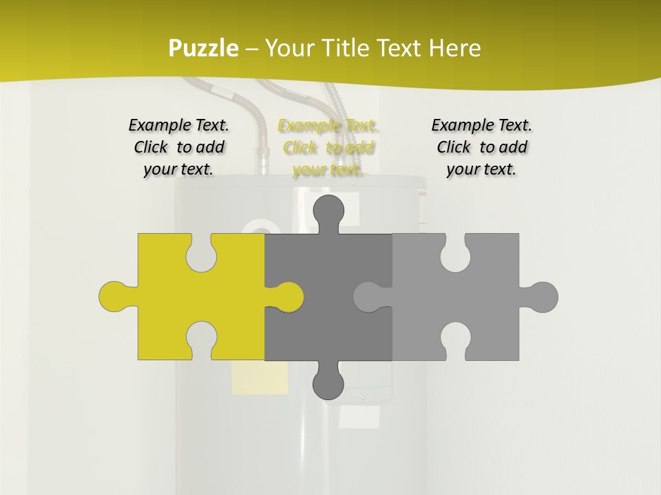 Steel Heating Energy PowerPoint Template