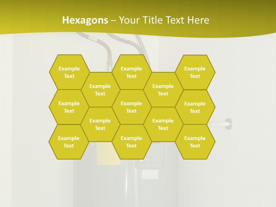 Steel Heating Energy PowerPoint Template