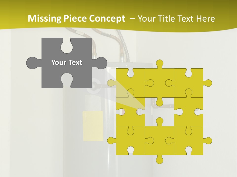 Steel Heating Energy PowerPoint Template