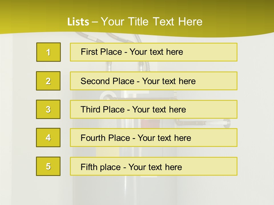 Steel Heating Energy PowerPoint Template