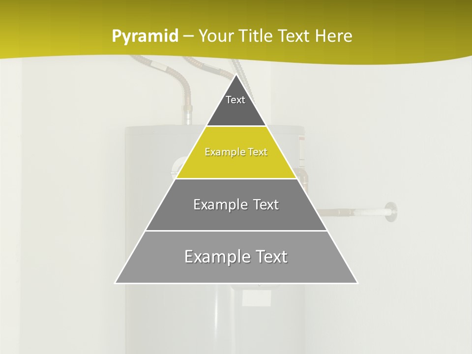 Steel Heating Energy PowerPoint Template