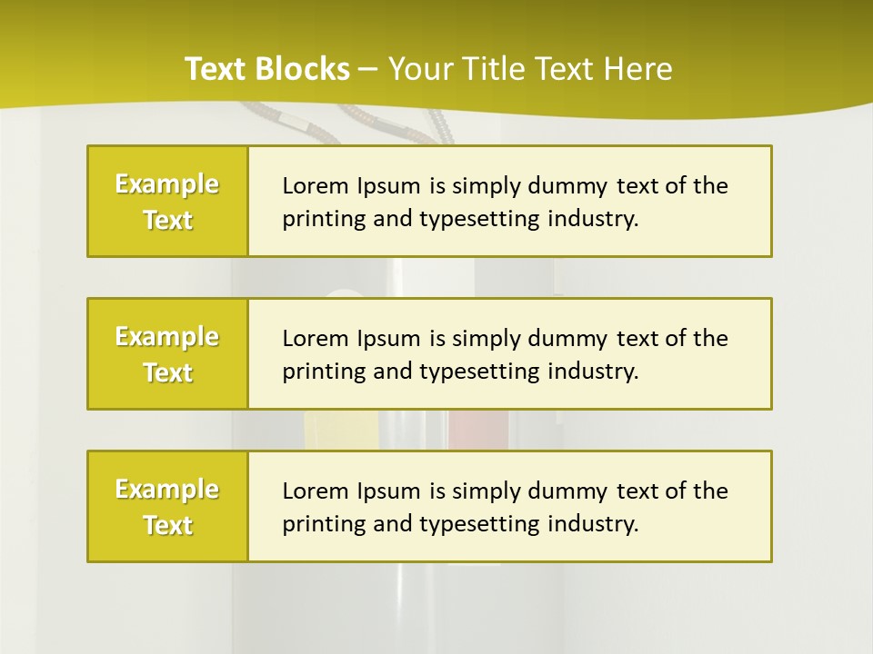 Steel Heating Energy PowerPoint Template