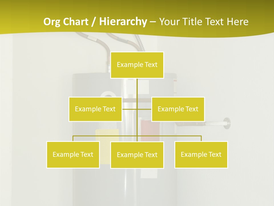 Steel Heating Energy PowerPoint Template