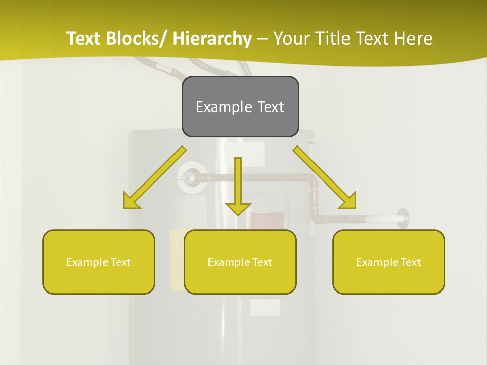 Steel Heating Energy PowerPoint Template