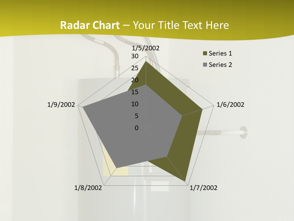 Steel Heating Energy PowerPoint Template