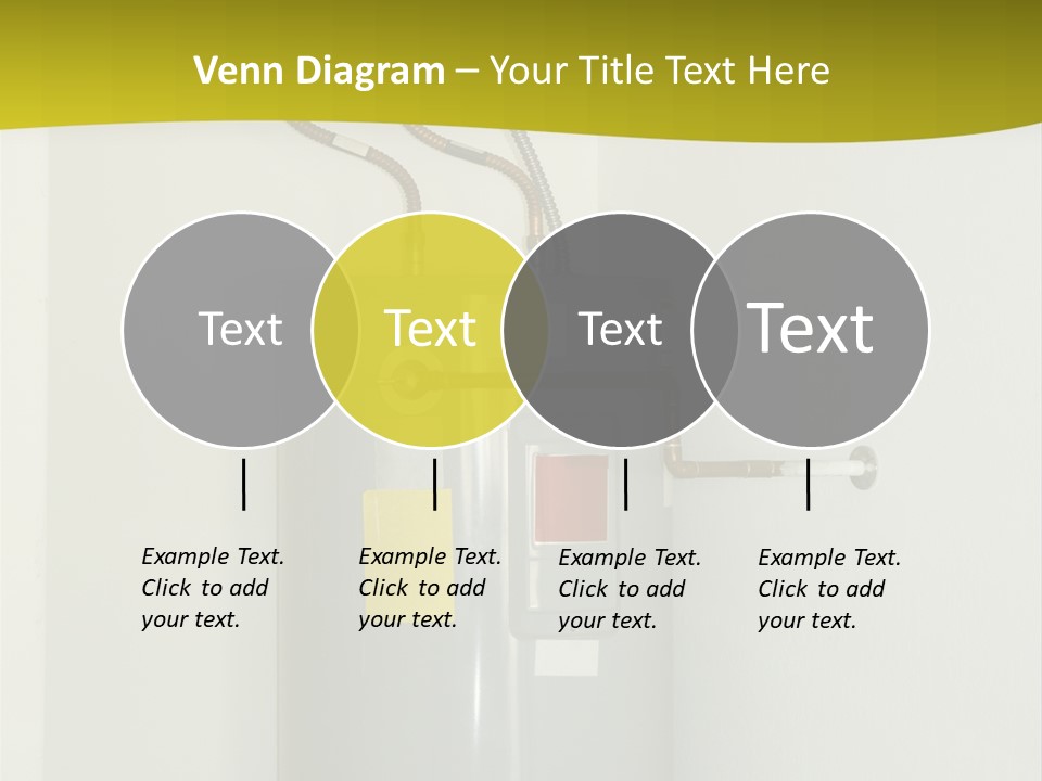Steel Heating Energy PowerPoint Template