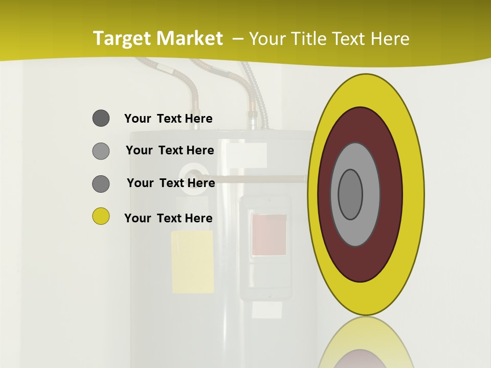 Steel Heating Energy PowerPoint Template
