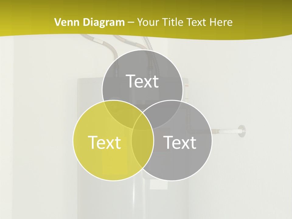 Steel Heating Energy PowerPoint Template