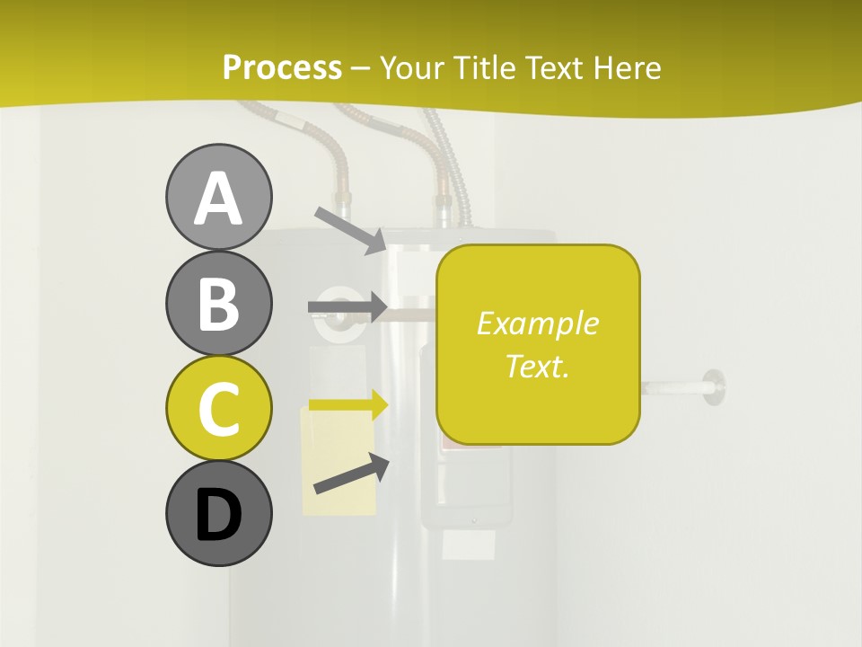 Steel Heating Energy PowerPoint Template