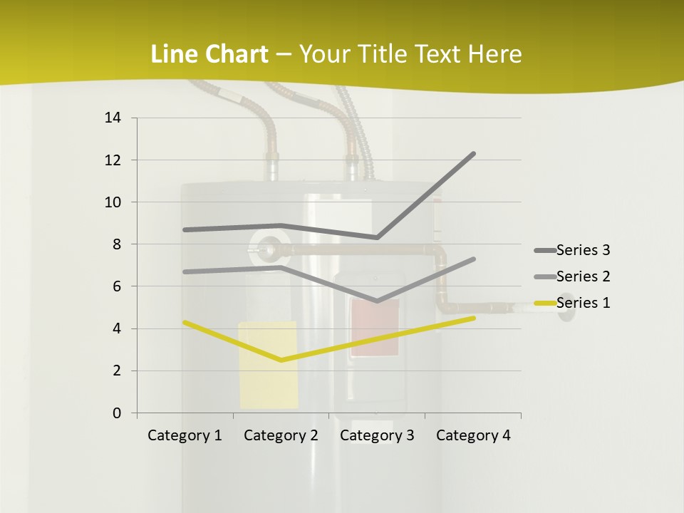 Steel Heating Energy PowerPoint Template