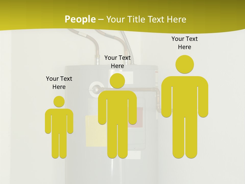 Steel Heating Energy PowerPoint Template