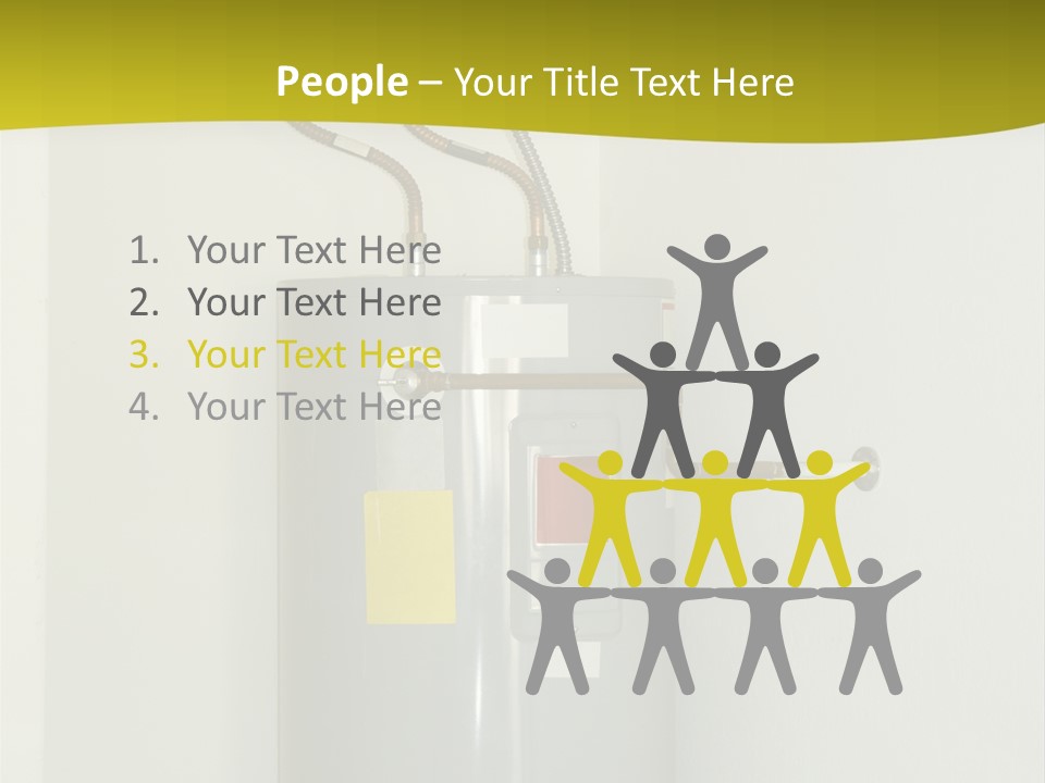 Steel Heating Energy PowerPoint Template