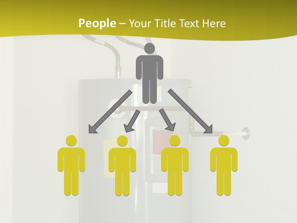 Steel Heating Energy PowerPoint Template