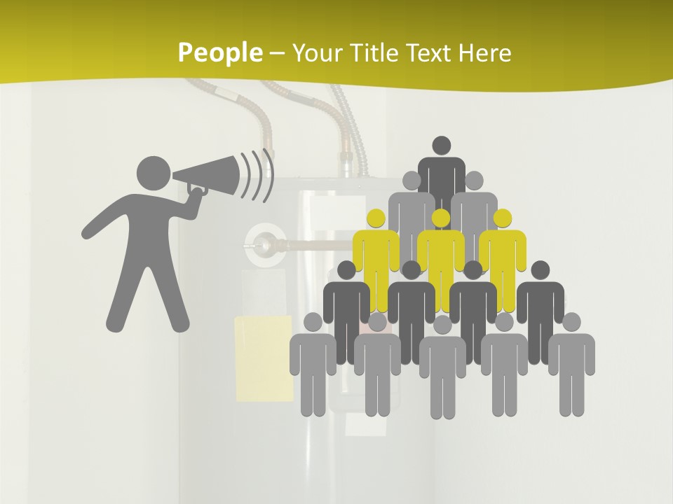 Steel Heating Energy PowerPoint Template