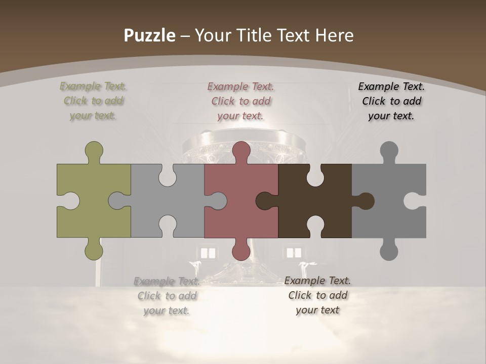 Artwork Calice Nature PowerPoint Template