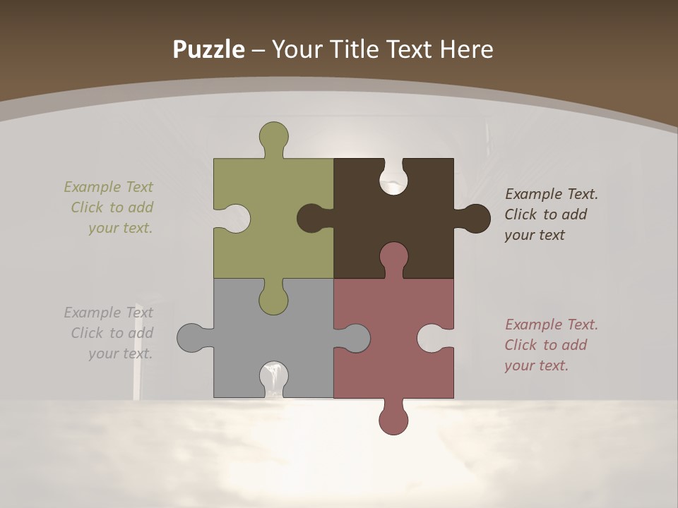 Artwork Calice Nature PowerPoint Template