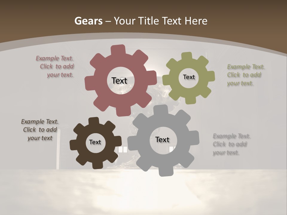 Artwork Calice Nature PowerPoint Template