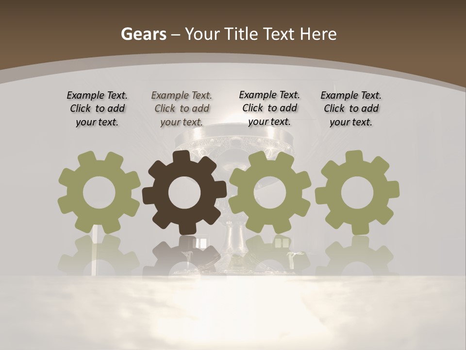 Artwork Calice Nature PowerPoint Template