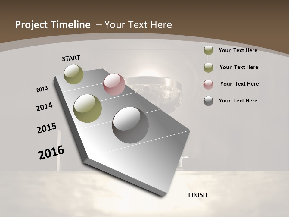 Artwork Calice Nature PowerPoint Template