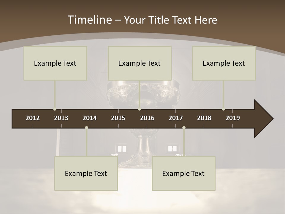 Artwork Calice Nature PowerPoint Template