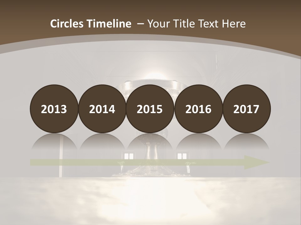 Artwork Calice Nature PowerPoint Template