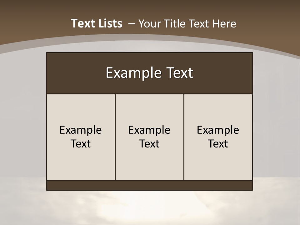 Artwork Calice Nature PowerPoint Template