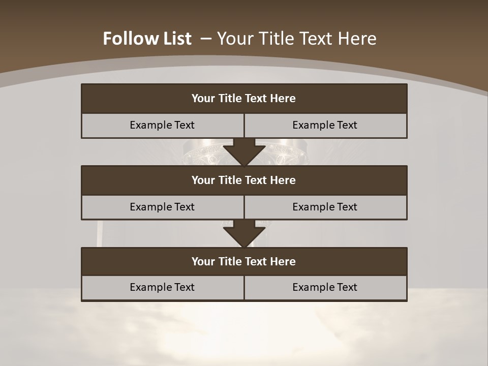 Artwork Calice Nature PowerPoint Template