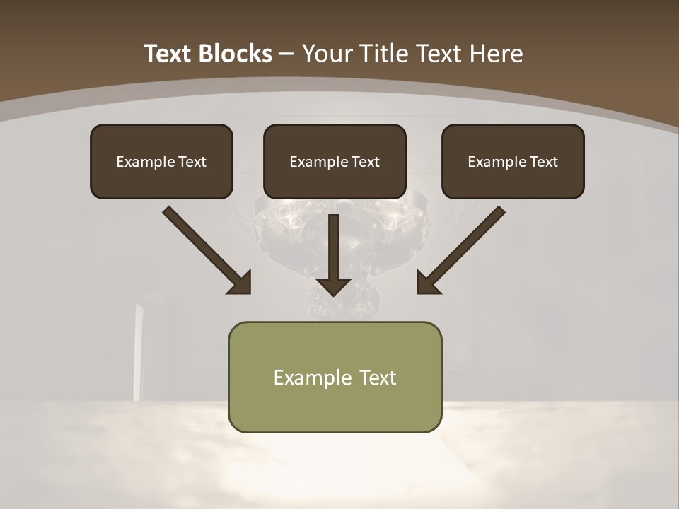Artwork Calice Nature PowerPoint Template