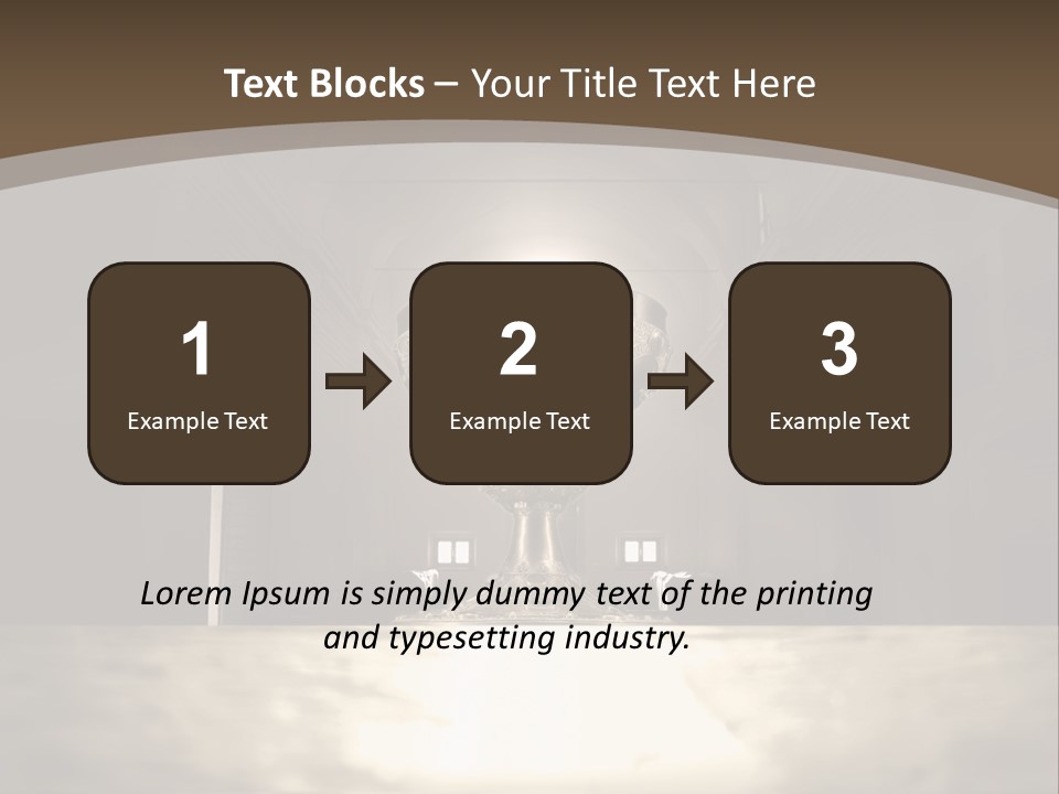Artwork Calice Nature PowerPoint Template