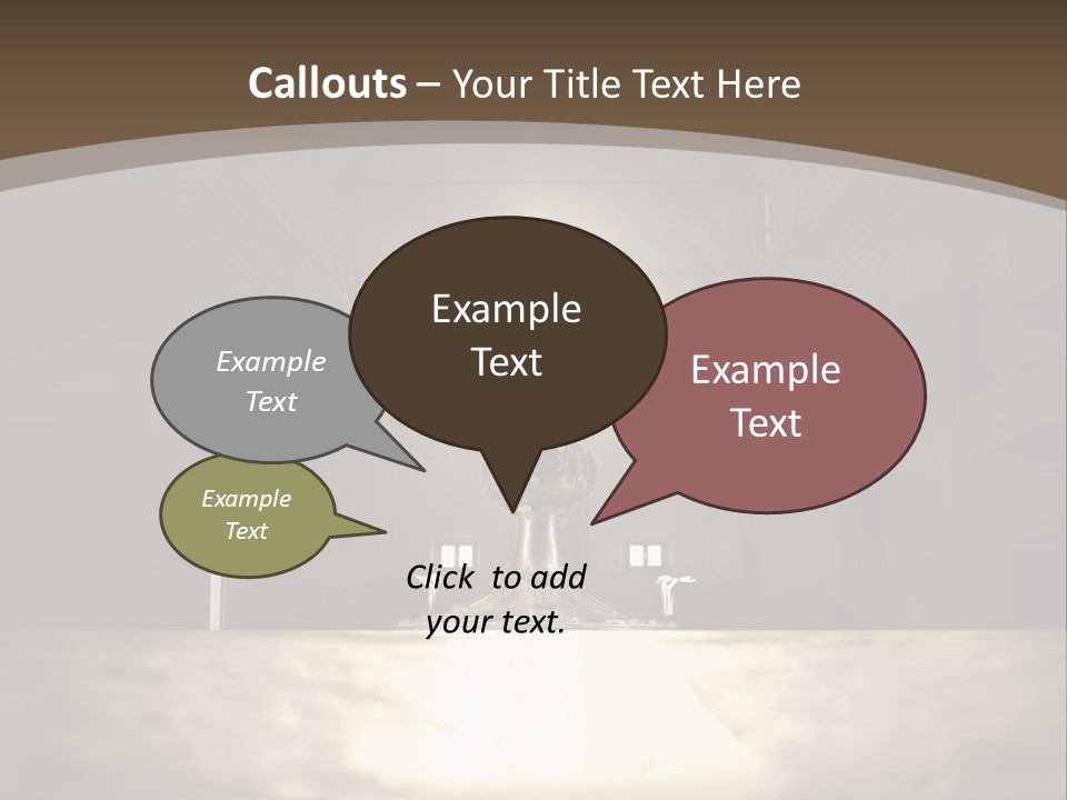 Artwork Calice Nature PowerPoint Template