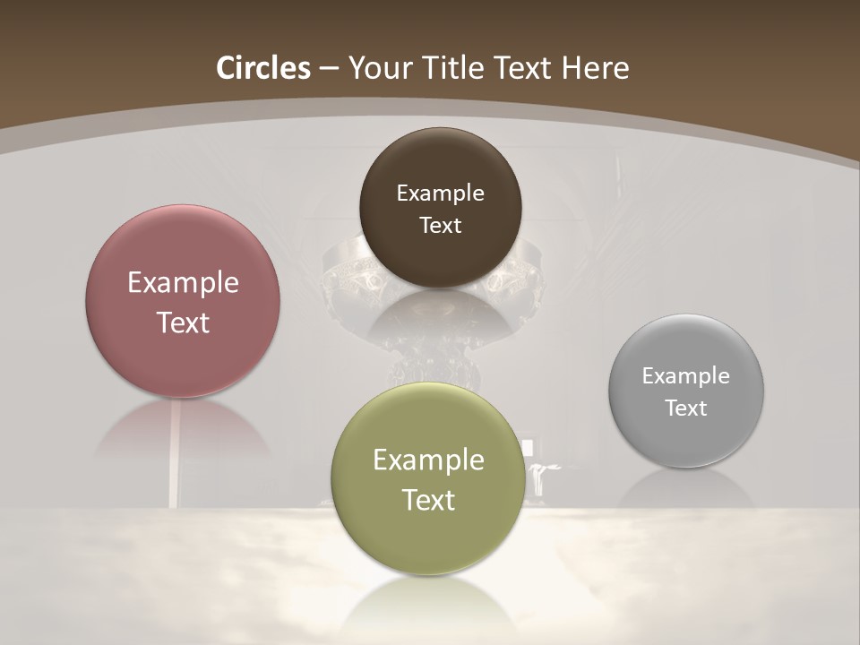 Artwork Calice Nature PowerPoint Template