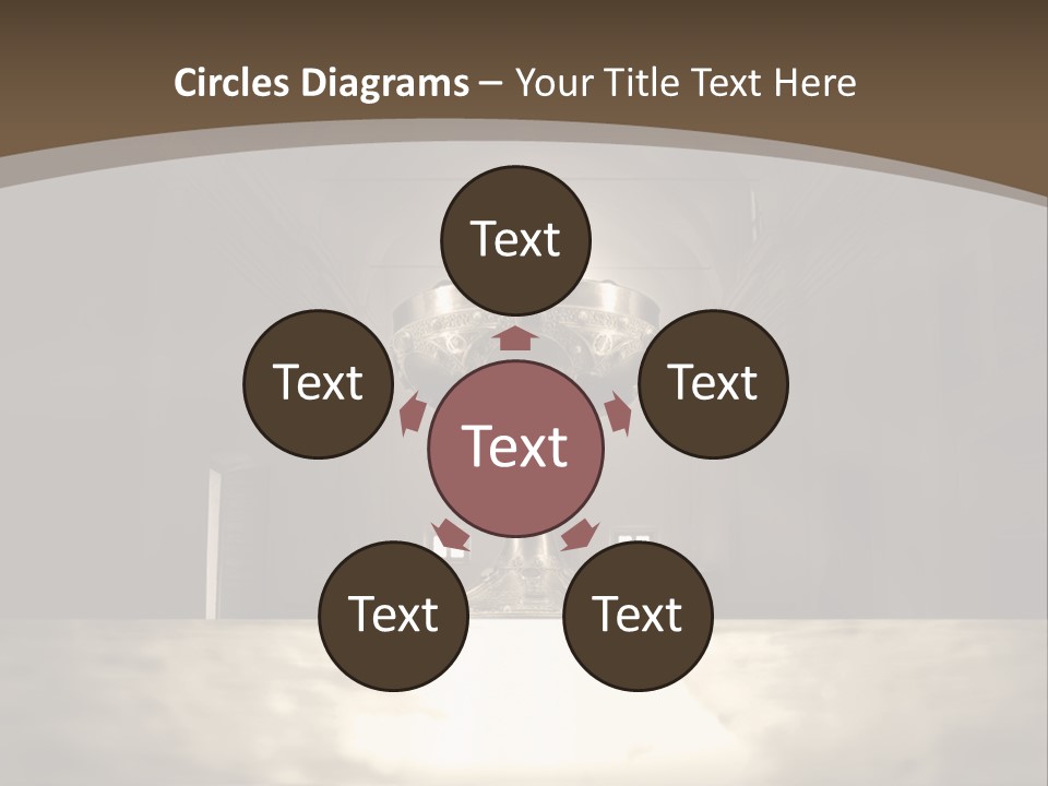 Artwork Calice Nature PowerPoint Template