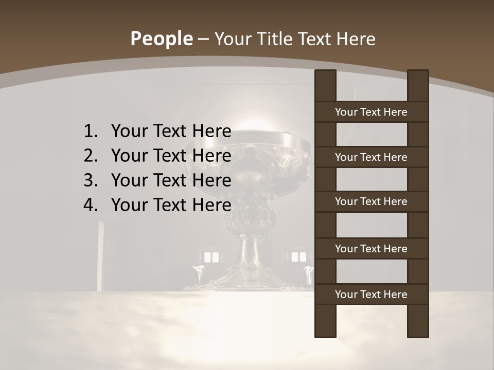 Artwork Calice Nature PowerPoint Template