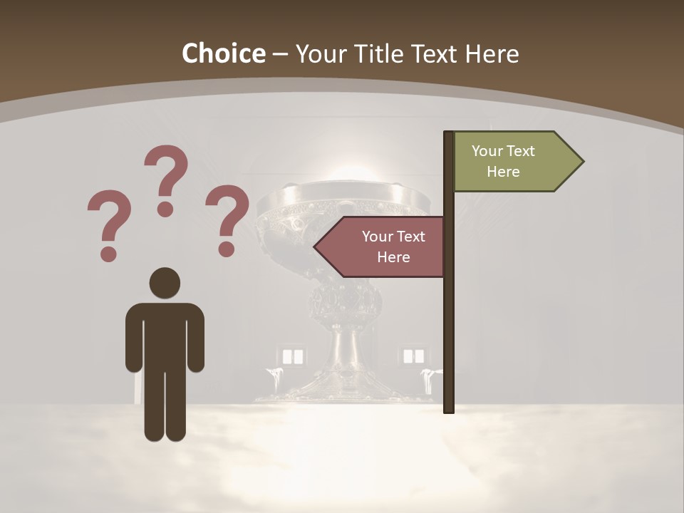 Artwork Calice Nature PowerPoint Template