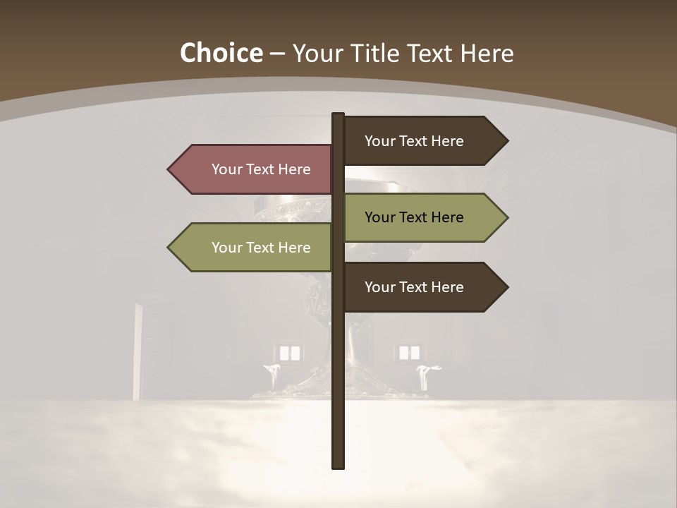 Artwork Calice Nature PowerPoint Template