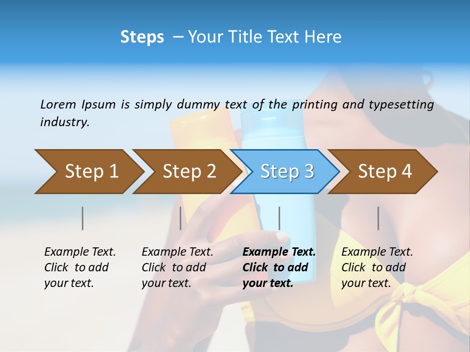 Africanamerican Day Hand PowerPoint Template