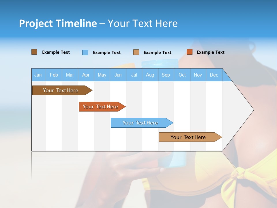 Africanamerican Day Hand PowerPoint Template