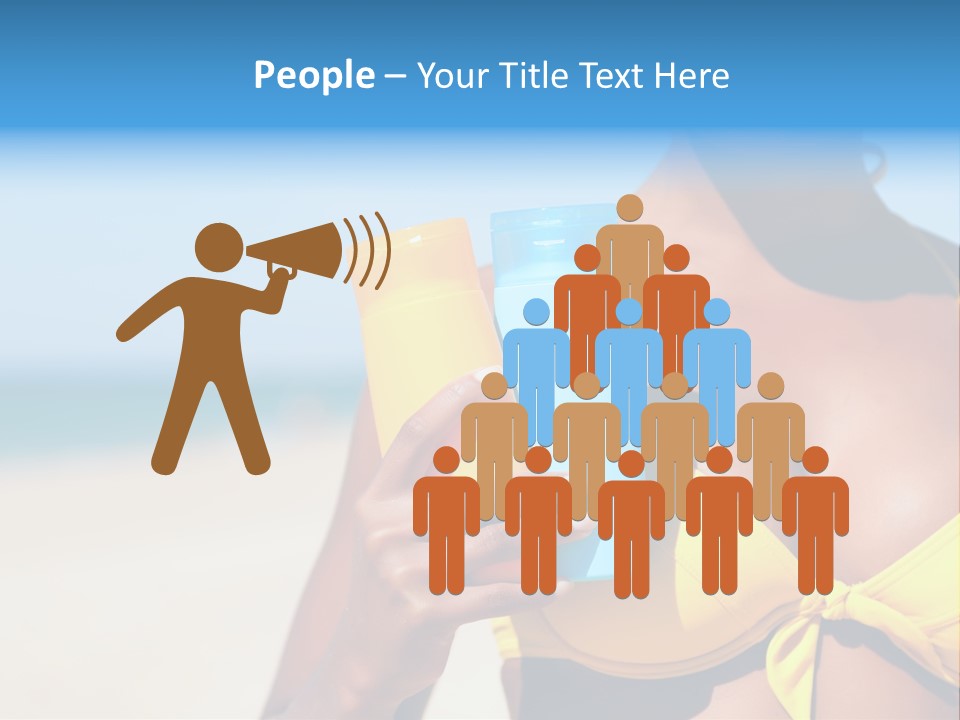 Africanamerican Day Hand PowerPoint Template