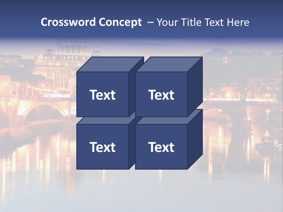 Twilight Clouds Sky PowerPoint Template